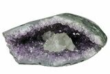 Bargain Purple Amethyst Geode With Polished Face - Uruguay #153583-2